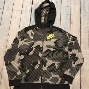 NIKE Air camouflage hoodie